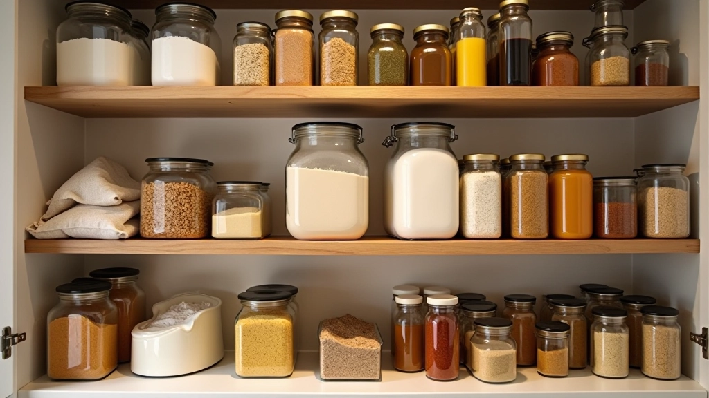 Étagères de placard complètement organisées avec rangement par catégorie